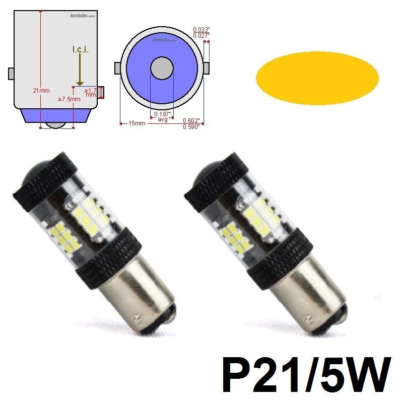 LED SIJALICE P21-5W BAY15S 1156 (30x2835smd), 10,5W Beograd Zemun